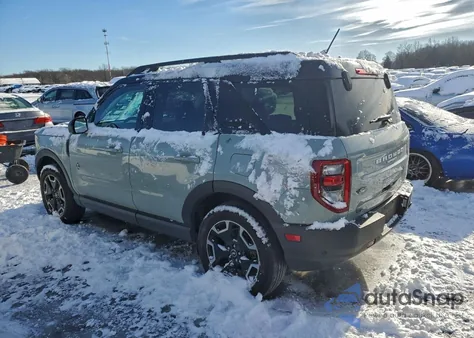 2023 Ford Bronco Sport Outer Banks из США, поврежденный, VIN 3FMCR9C68PRD12810